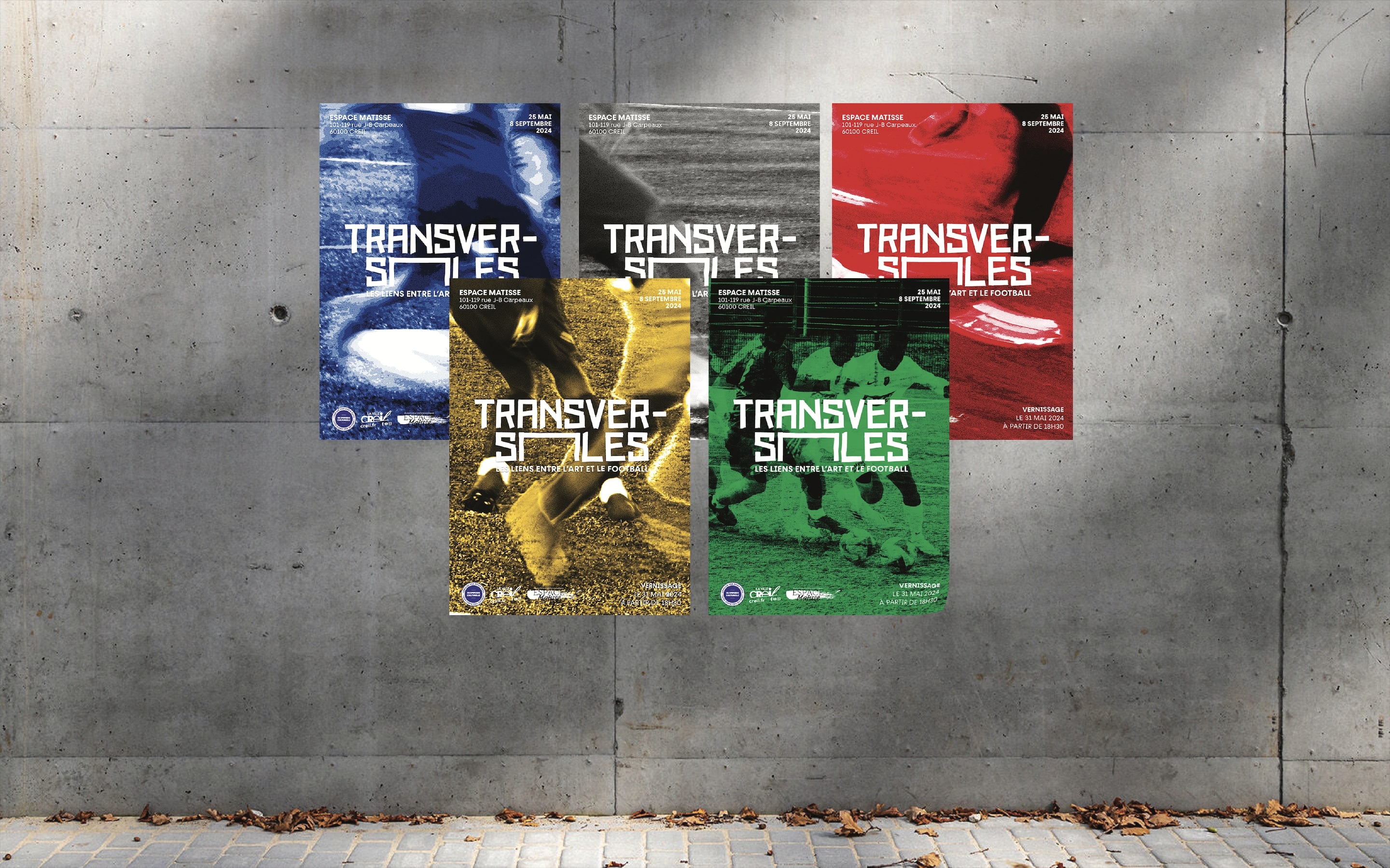 Affiches de l'exposition Transversales